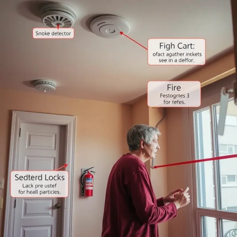 Key safety features checked during apartment inspections.