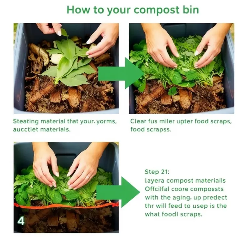 An array of materials perfect for creating a compost bin.