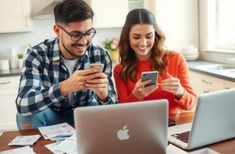 A diverse group of renters including a student, couple, and family, each managing their budgets in cozy home environments.
