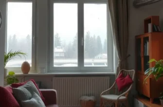 A bright and comfortable apartment living room illustrating effective humidity management.