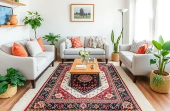 Comfortable and clean living area with a focus on well-maintained carpets.