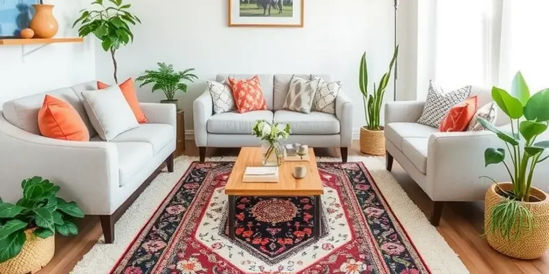 Comfortable and clean living area with a focus on well-maintained carpets.