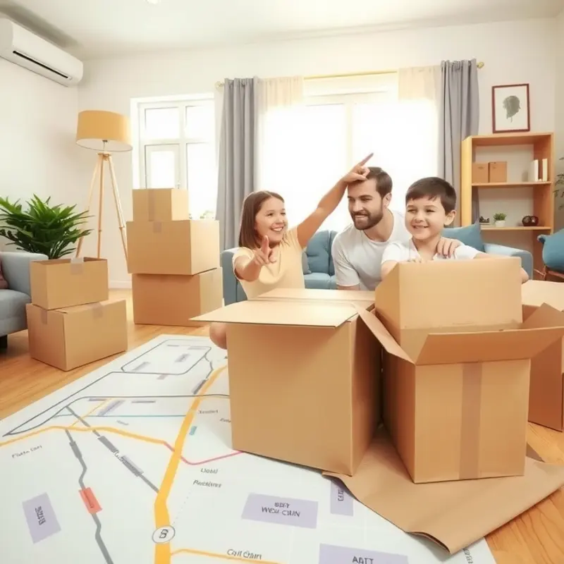 A couple analyzes lease renewal options at home.