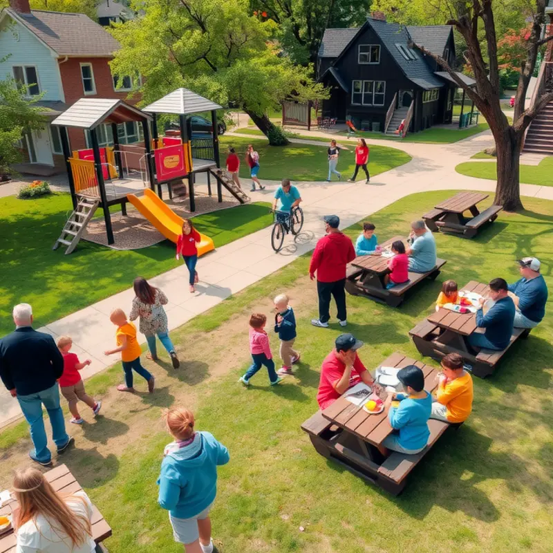 An inviting and accessible apartment designed for families with special needs.