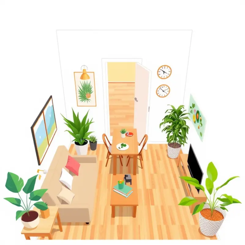 Before and after decluttering: Transform your space for better flow.