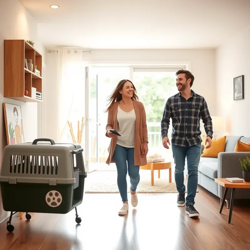 A family enjoys their time with their pet, highlighting the importance of pet insurance.