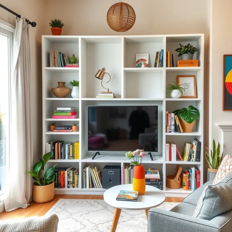 Essential materials and tools for building a DIY bookcase.