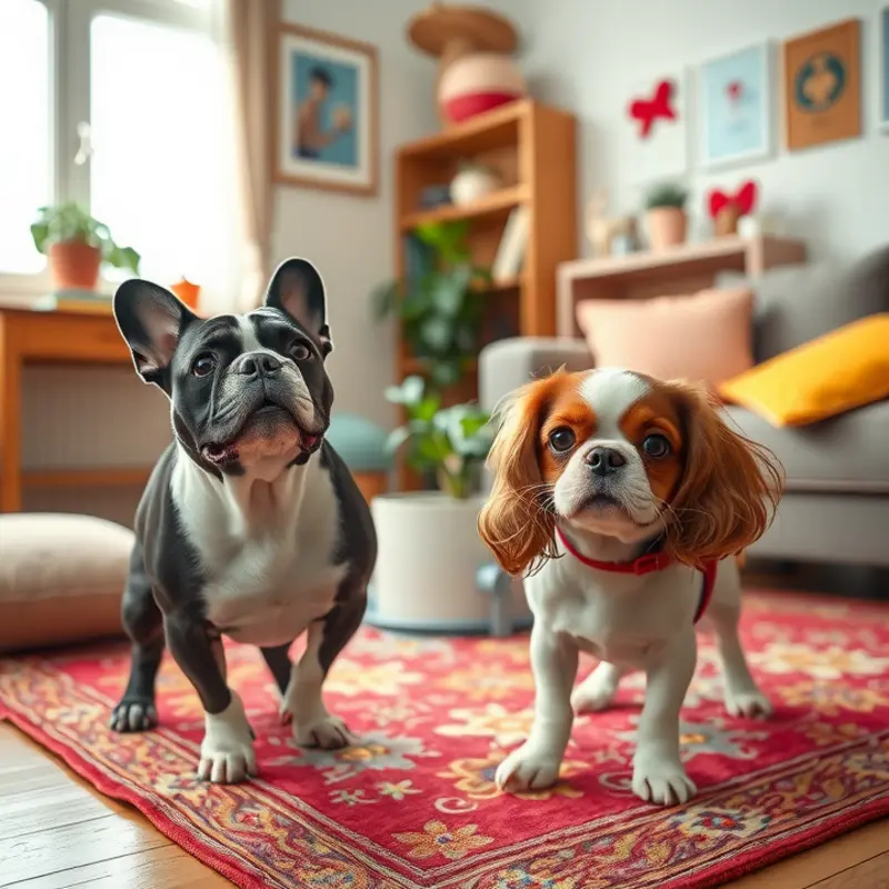 Small dog breeds bringing joy and love to apartment living.