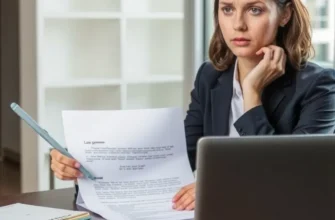 A rent contract on a table in a cozy living room