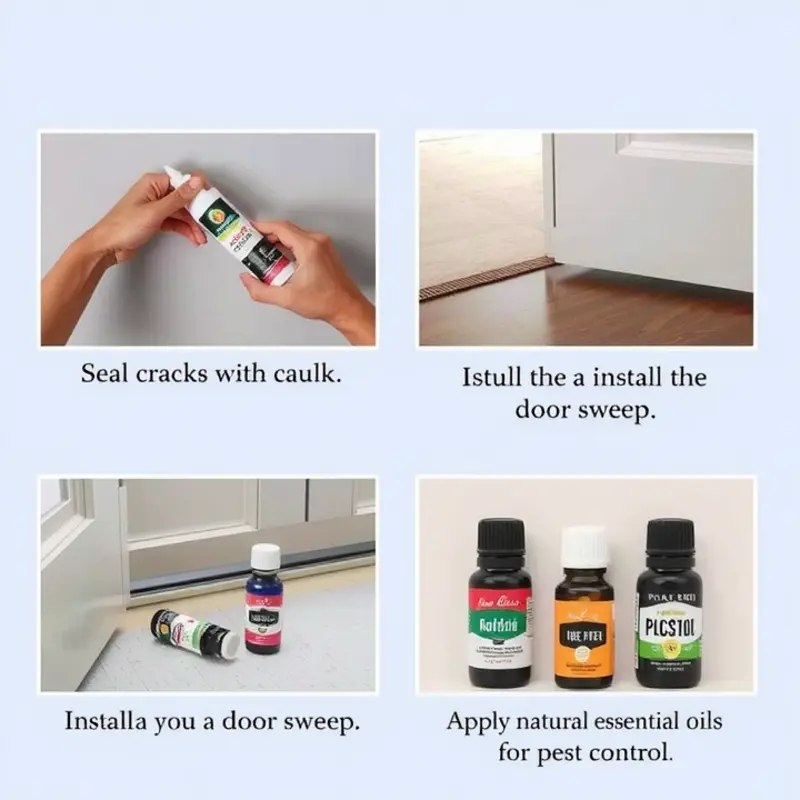 An overview of common apartment pests and their entry points.