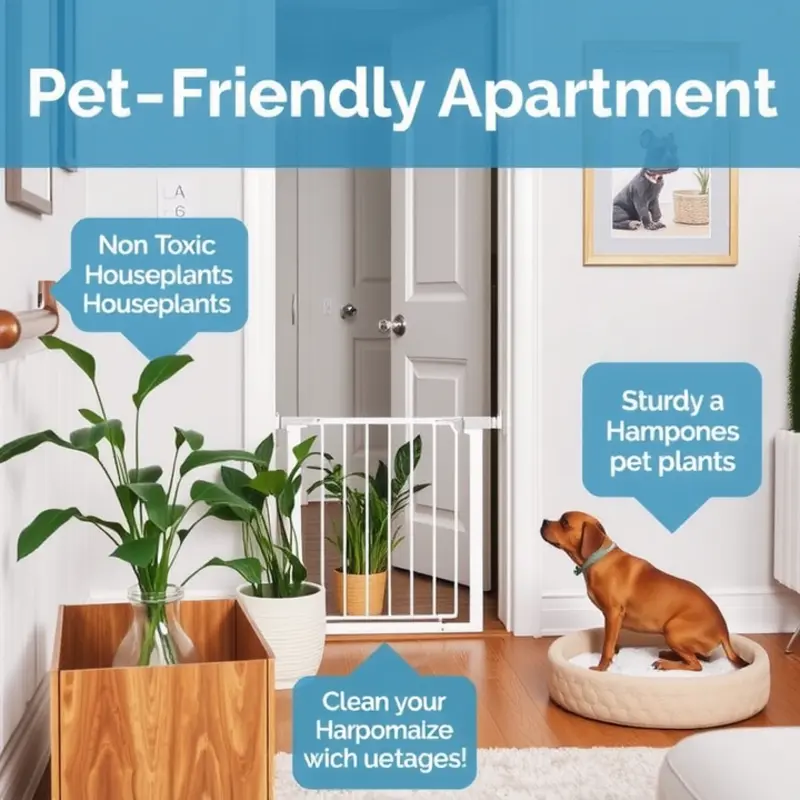 Child safety products showcased in a cozy apartment setting.