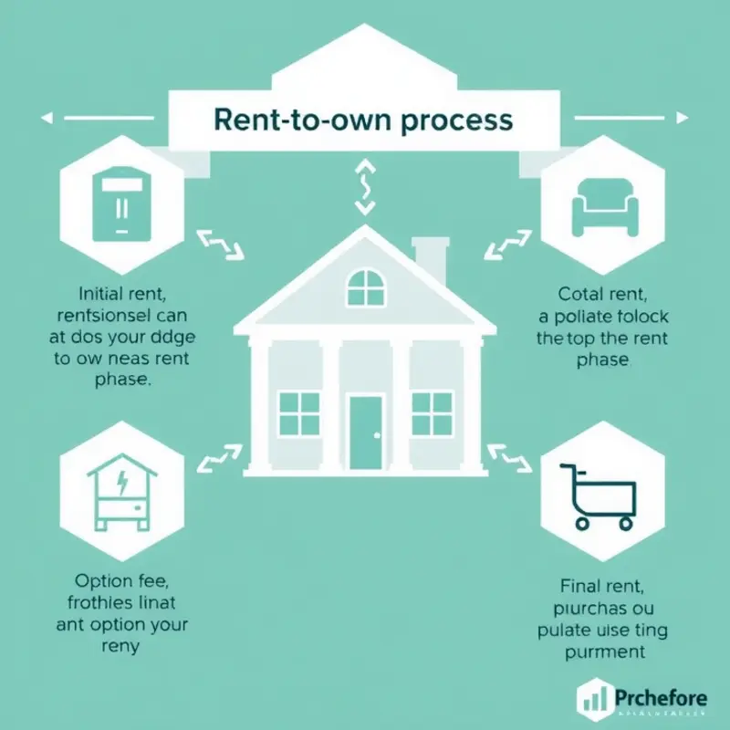 Key steps in the rent-to-own home process simplified.