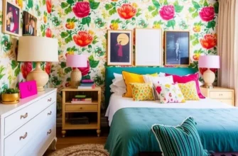 A serene bedroom showcasing personalized decor and comfortable elements, creating a warm ambiance.