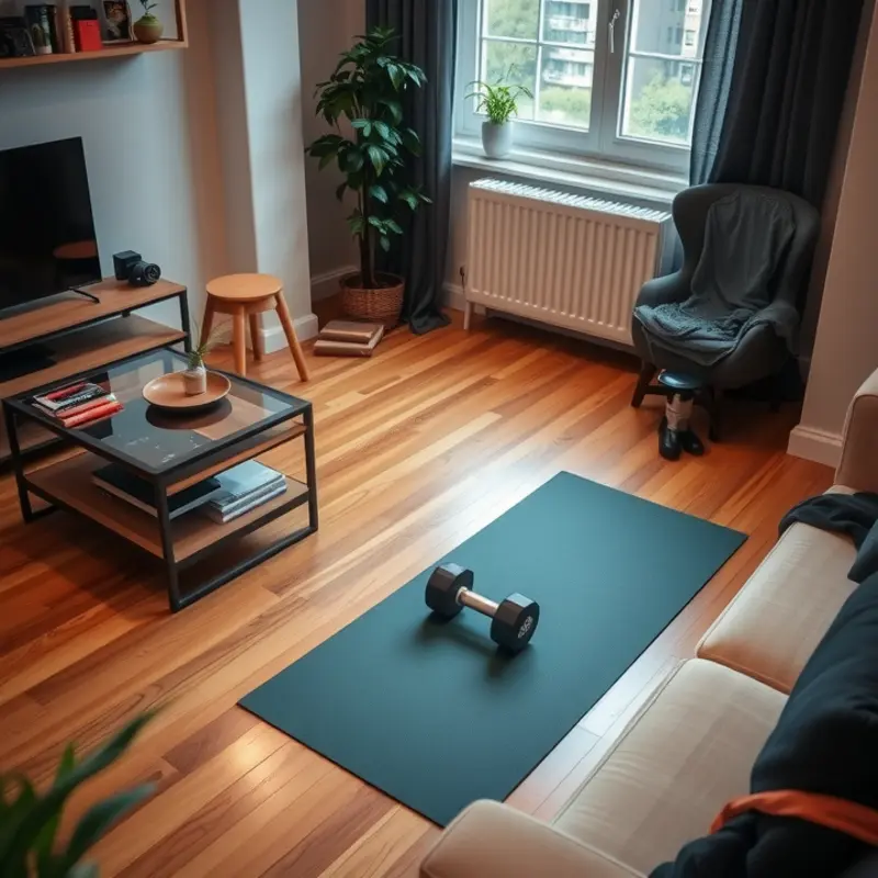 Transform your small space into a workout wonderland.