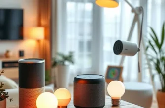 A collection of smart tech products ideal for enhancing apartment living.