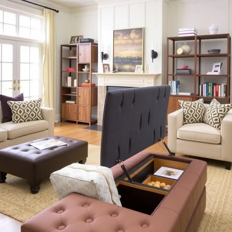 Transform your living space with versatile convertible furniture.