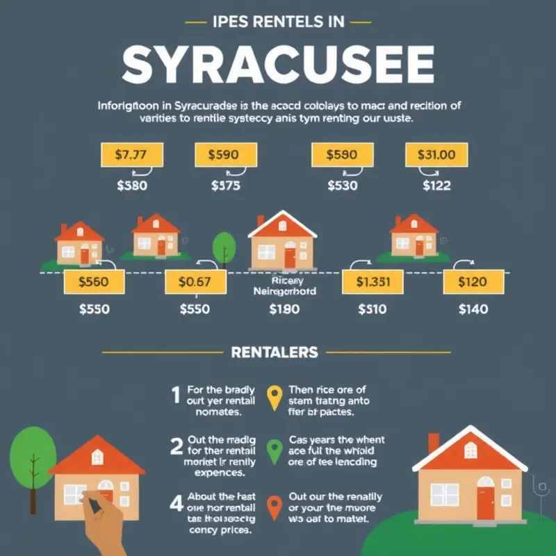 A detailed map of Syracuse’s neighborhoods showcasing local features and amenities for renters.