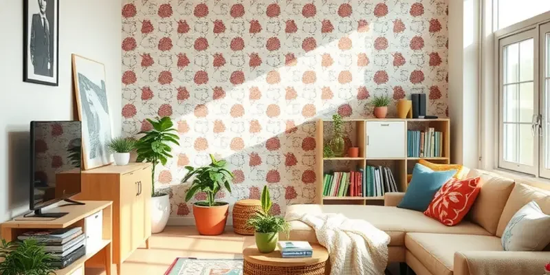 An inviting apartment filled with personalized decor, highlighting the blend of styles in rental spaces.