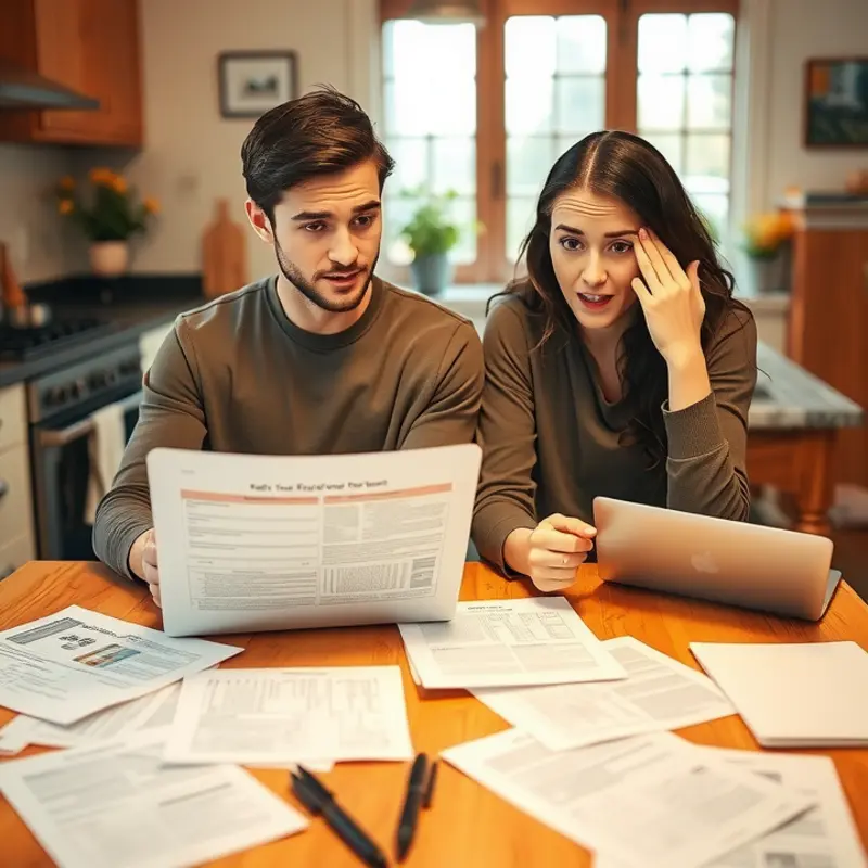 Surprised by hidden rental fees while reviewing their lease.