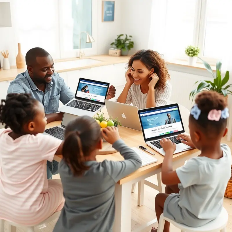 Young professionals reviewing their rental rights amidst a comfortable living space.