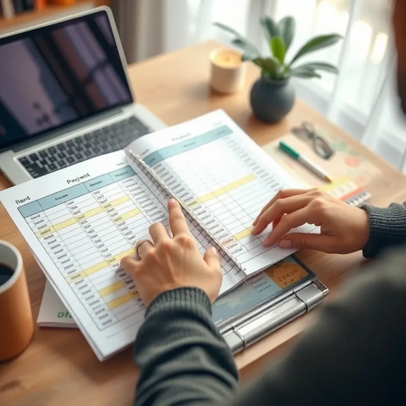Delving into the details of an apartment rent ledger.