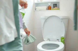 A modern bathroom scene showcasing a clean and well-kept toilet, filled with natural light and inviting decor.