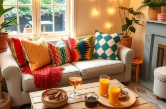 Stylish apartment layout perfect for hosting gatherings.