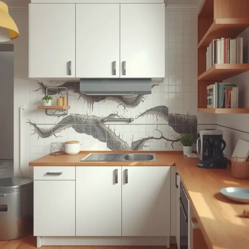 Signs of mold in an apartment kitchen highlighting the urgency of testing.