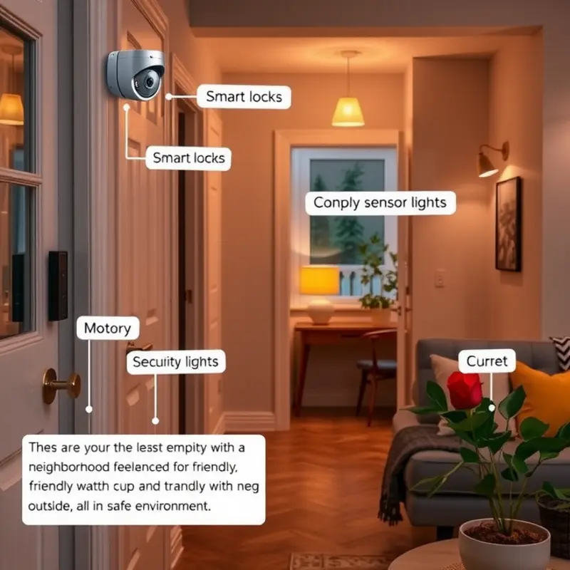 Visualizing common vulnerabilities that can lead to apartment break-ins.