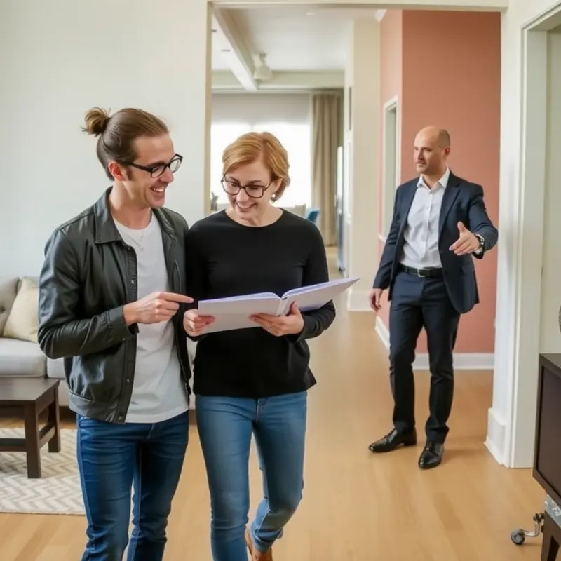 Young professional preparing for the apartment hunt.