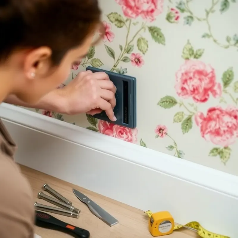 A variety of removable wallpaper samples for inspiration.