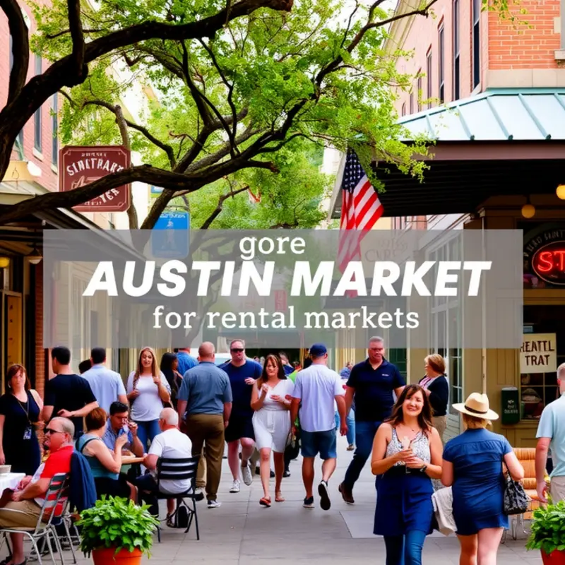 Map highlighting Austin’s vibrant neighborhoods.
