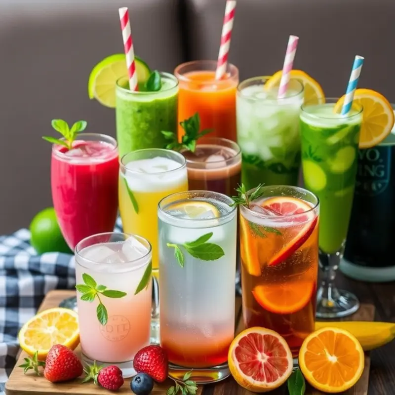 A stylish beverage station ideal for apartment living.
