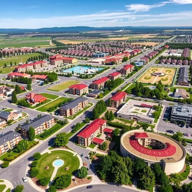 A vibrant Boulder neighborhood reflecting diverse housing options and community life.