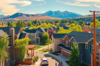 Beautiful sunset over Boulder, highlighting outdoor cafes and recreational activities in the foreground.