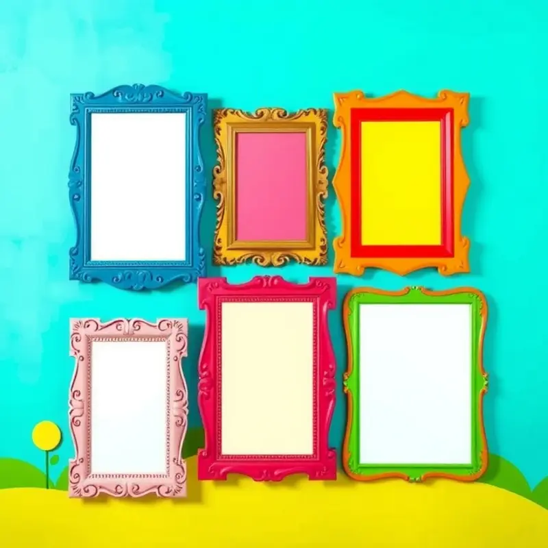 A DIY natural wood mirror frame enhances any room with warmth and character.