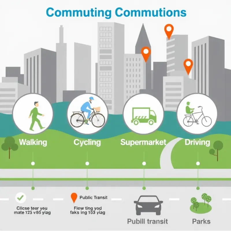 Exploring diverse commuting options to assess the best fit for your lifestyle.