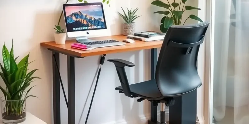 Young couple brainstorming in a cozy ergonomic office setting