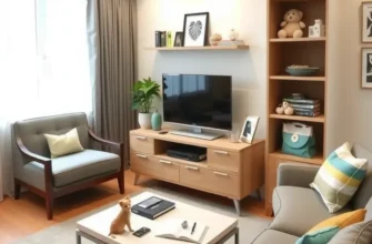 A comfortable modern apartment filled with playful pets and their owners, emphasizing a pet-friendly lifestyle.