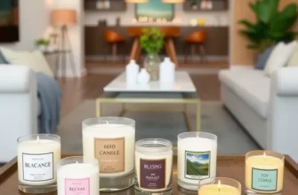 A cozy living room with a gently lit candle, showcasing a safe, inviting environment.