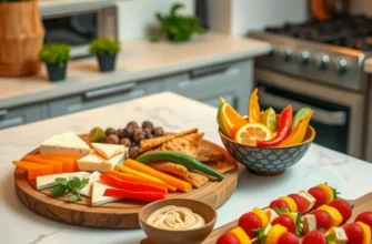 A kitchen overflowing with colorful snacks, representing the joy of apartment living.