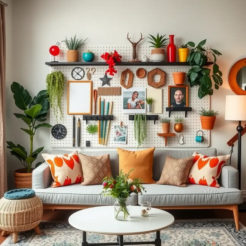 A functional art piece that transforms an ordinary wall into an inspiring space.