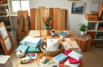 Various creative DIY serving trays in a bright living space, highlighting their decorative and functional features.