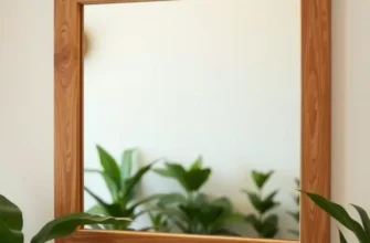 A collection of artistic DIY mirror frames displayed creatively.