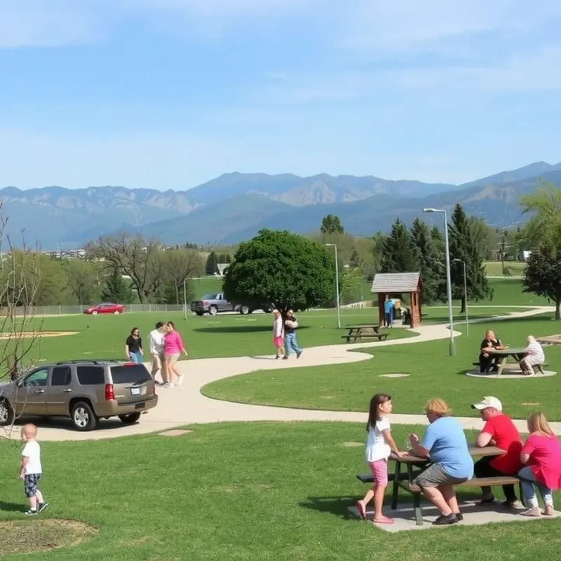 A bustling day in downtown Salt Lake City, highlighting its vibrant urban life.