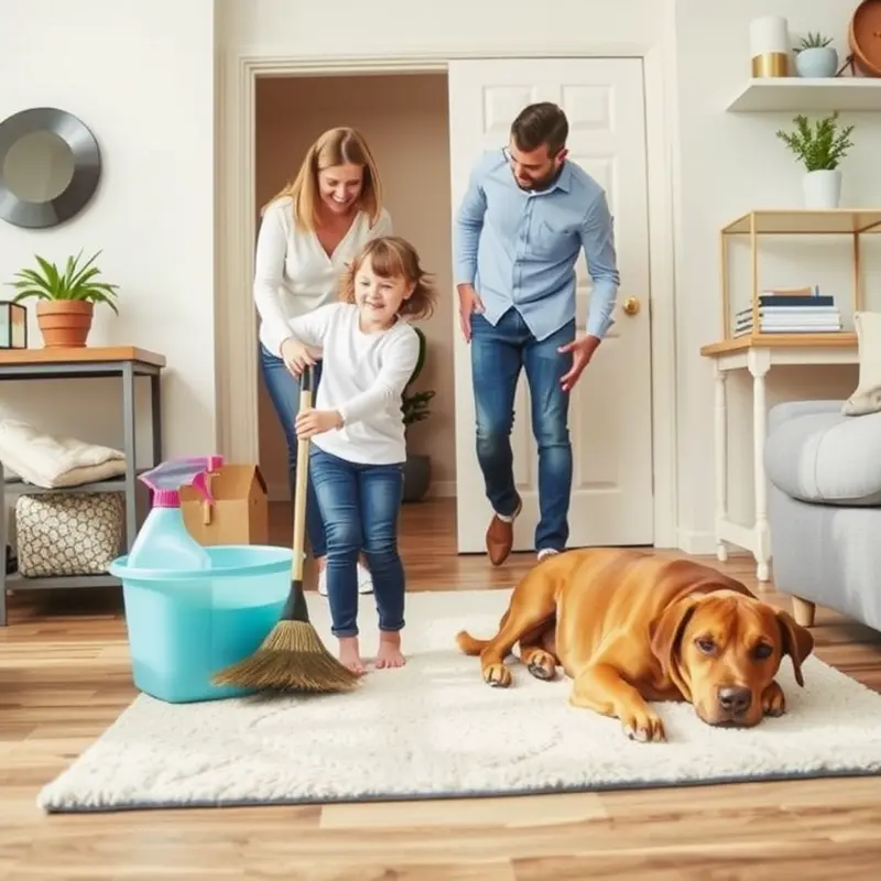 Cozy and safe living space for pets and children.
