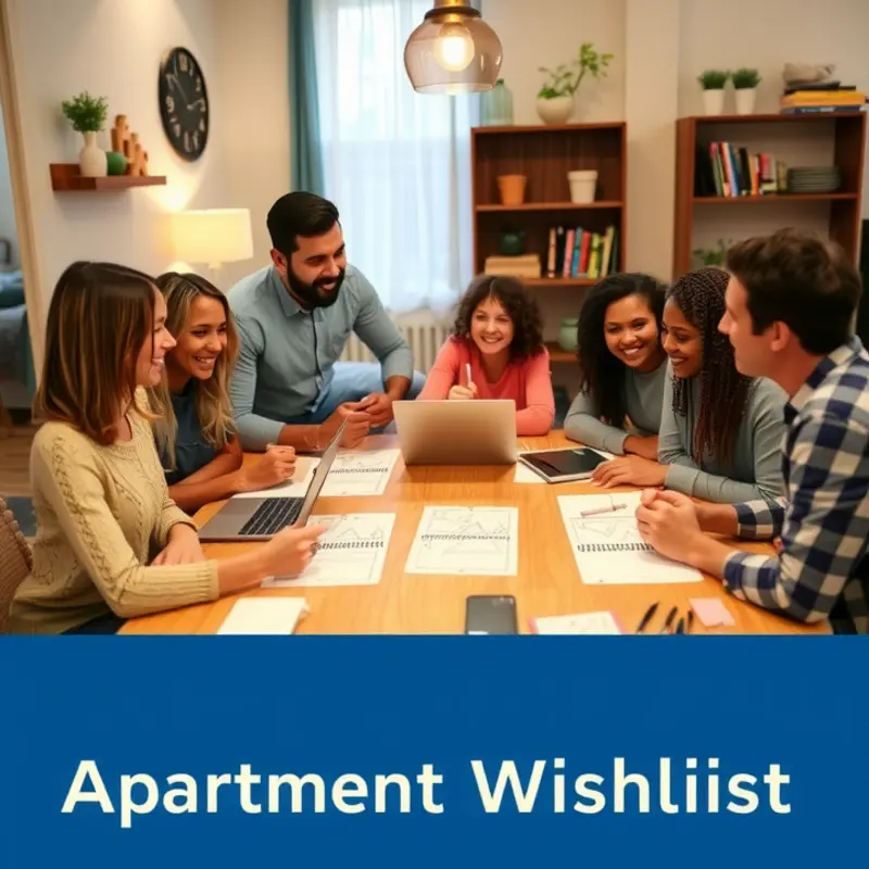 Families collaborating on their apartment wishlist.