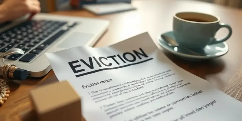A vibrant scene of a happy family in their home, representing recovery and stability after facing eviction challenges.