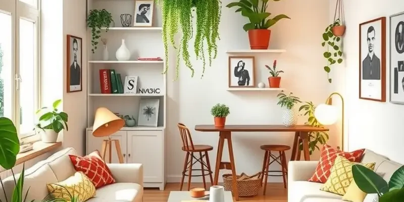 A family enjoying quality time together in a cozy apartment setting.