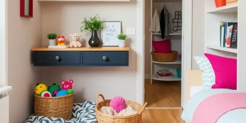 A family enjoying time together in a cozy apartment with pets.